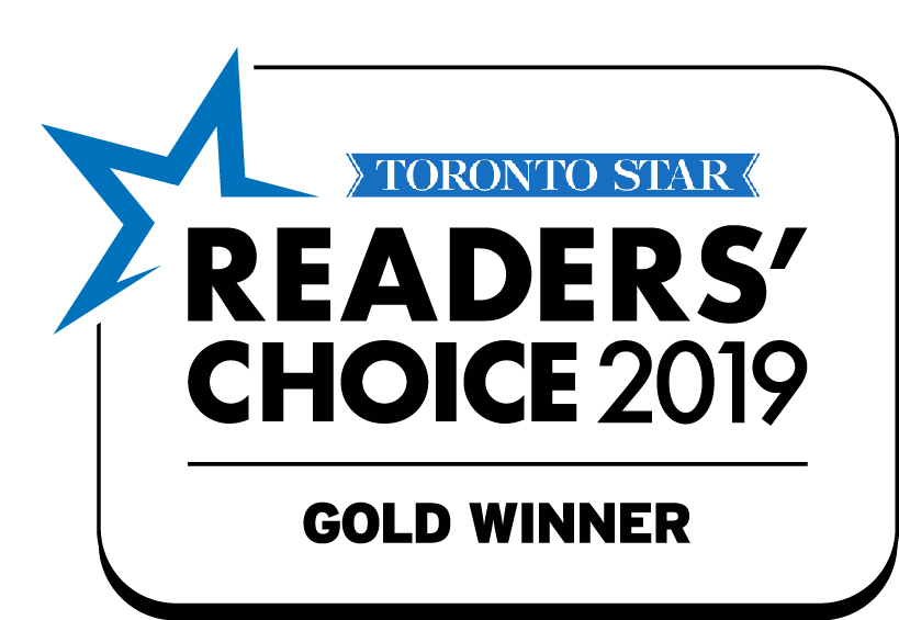 Toronto Star Readers' Choice 2019 Gold Winner